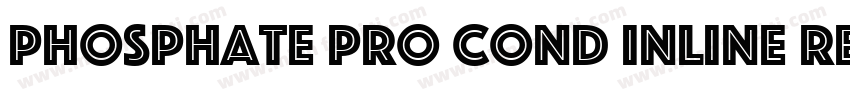 Phosphate Pro Cond Inline Regular Unde字体转换